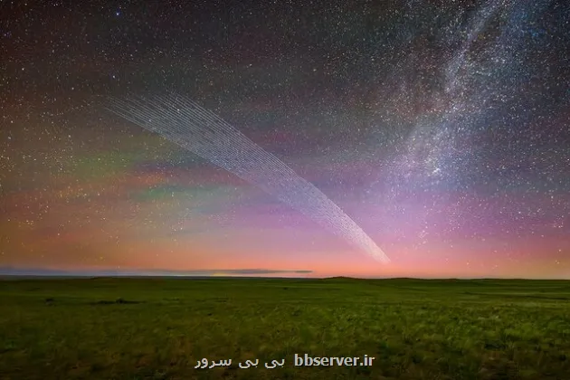 عکس روز ناسا از یک دنباله دار مصنوعی