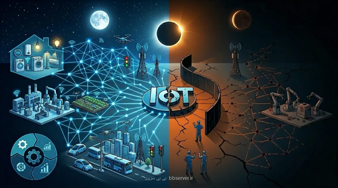 سقوط آزاد IoT در سایه اختلالات شبکه در کشور